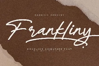 Frankliny font