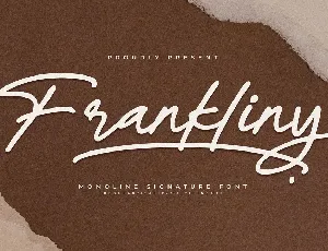 Frankliny font