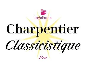 Charpentier Classicistique Family font
