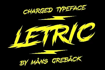 Letric font