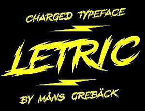 Letric font