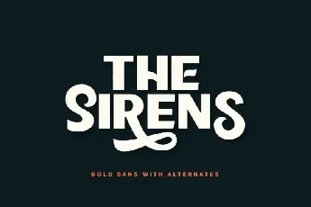 Sirens Sans Serif font