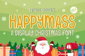 Happymass Display font