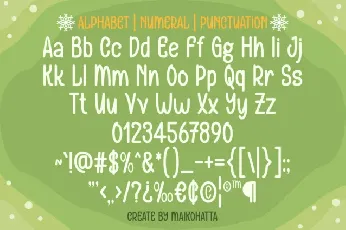 Happymass Display font