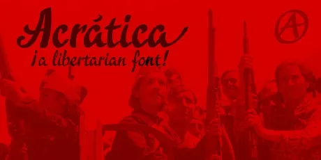 AcrÃ·tica Free font