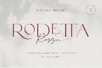 Rodetta font