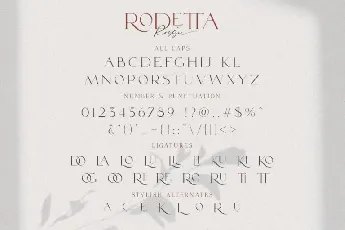 Rodetta font