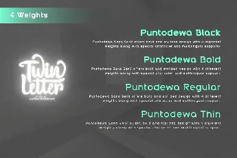 Puntodewa font