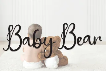Baby Bear Typeface font