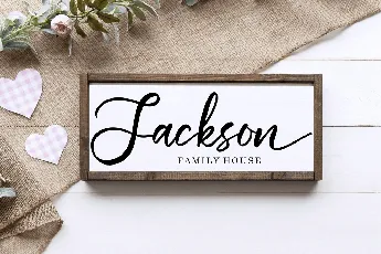 Jimscript font