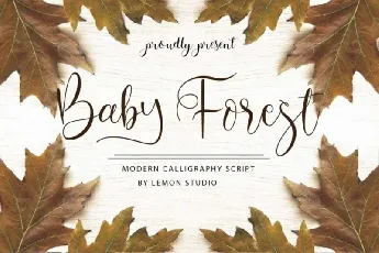 Baby Forest font