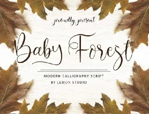 Baby Forest font