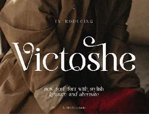 Victoshe font