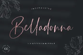 Belladonna font