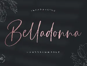 Belladonna font