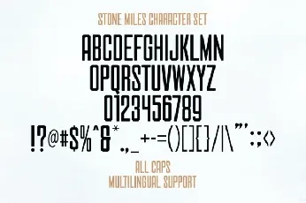 Stone Chats font