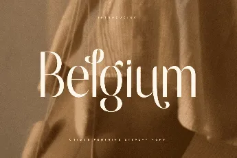 SS Belgium font