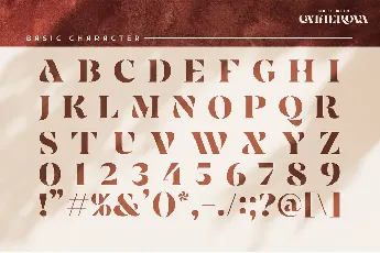 Catherova font