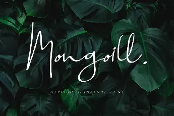 Mongoill Handwritten font