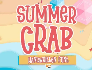 Summer Crab font