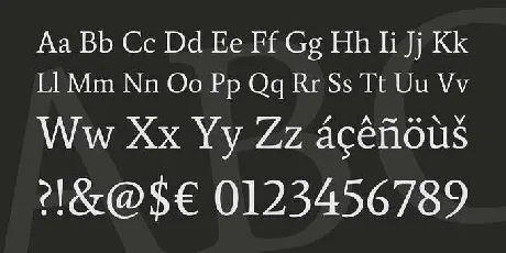 Average font