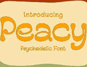 Peacy font