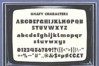 Ghafy font