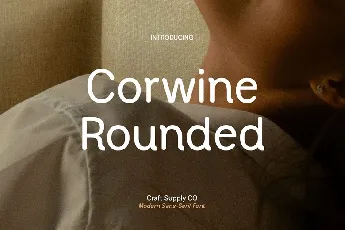 Corwine Rounded font