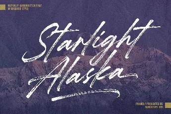 Starlight Alaska font