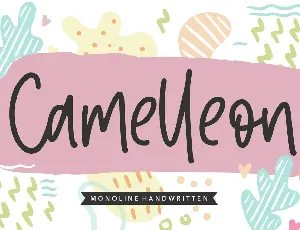 Camelleon font