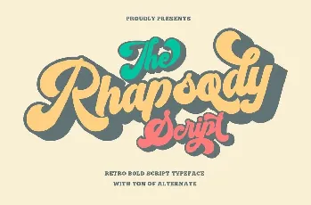 Rhapsody font