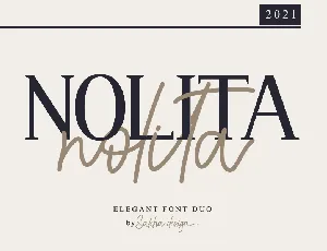 Nolita Use font