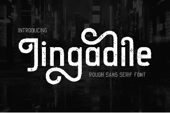 Jingadile font