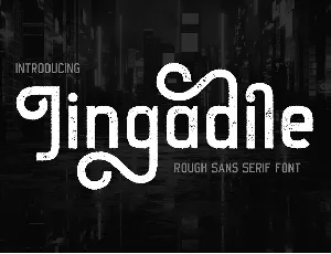 Jingadile font