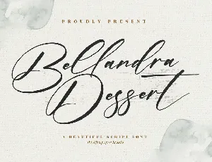 Bellandra Dessert font