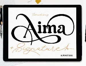 Aima Duo font