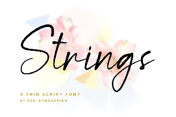 Strings Free font