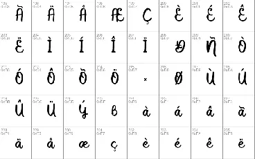 Srianty font