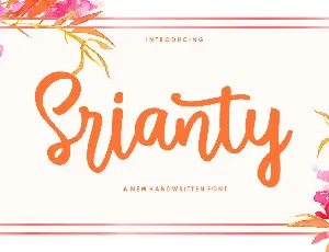 Srianty font