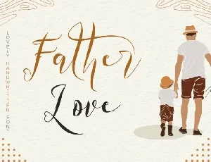 Father Love font