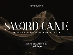 Sword Cane font