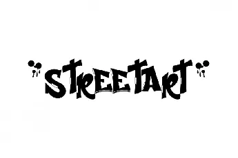 Streetart font