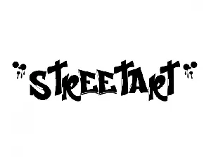 Streetart font