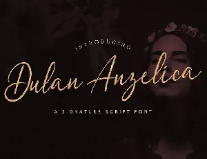 Dulan Anzelica Signature font