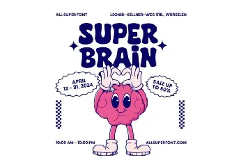 Super Brain font