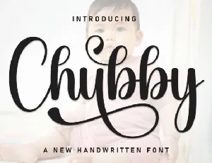 Chubby Script font