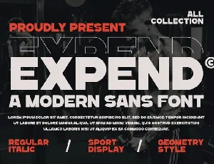 Expend font