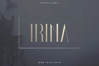 Irina Luxe Typeface font