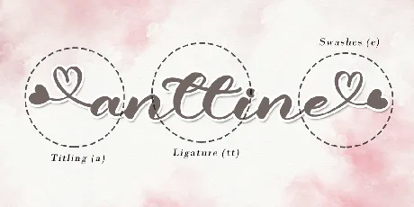 Anttine font