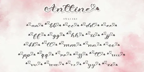 Anttine font